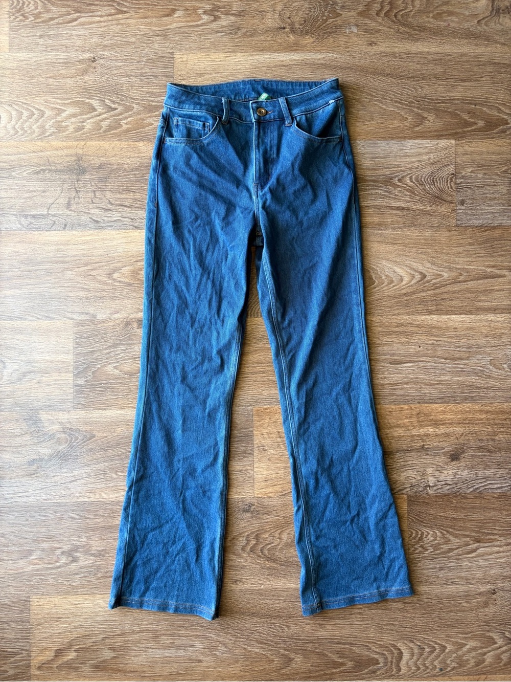 NWT Halara Petite flex Bootcut Jeans XS High Rise Stretch Y2K Clean Girl Denim